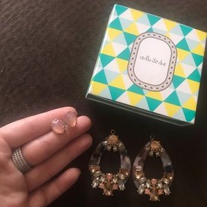 Stella & Dot dew drop earrings